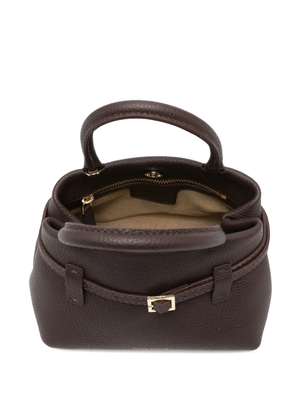 Manu Atelier Le Cambon 25 Tote Bag In Brown