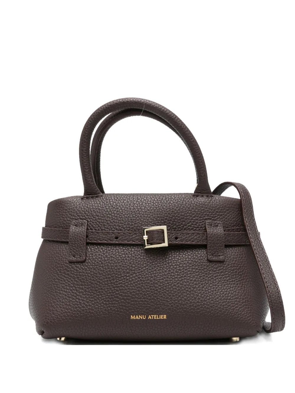 Manu Atelier Le Cambon 25 Tote Bag In Brown