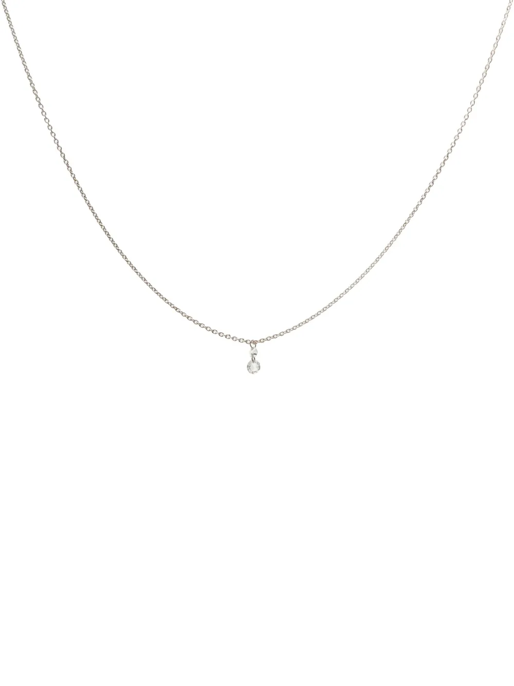We by WHITEbIRD 18K white gold Capucine diamond necklace | White | Image 1
