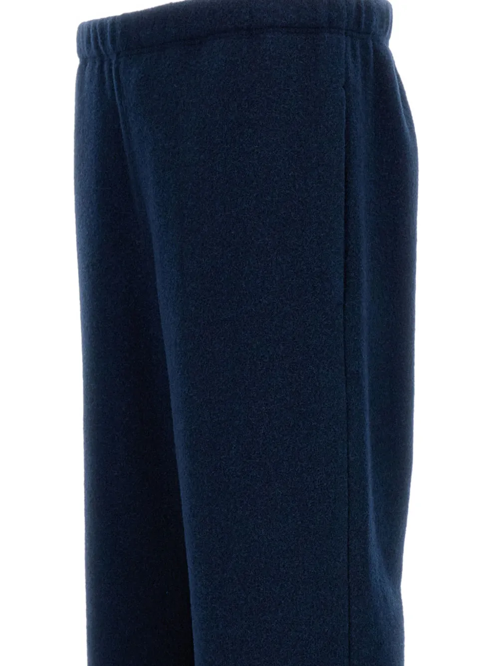 Rier Drawstring-waist Wool Trousers In Blue