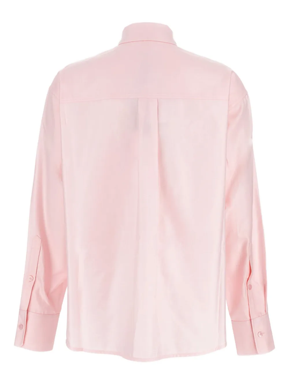 DES PHEMMES Blouse verfraaid met kristallen en knopen - Roze