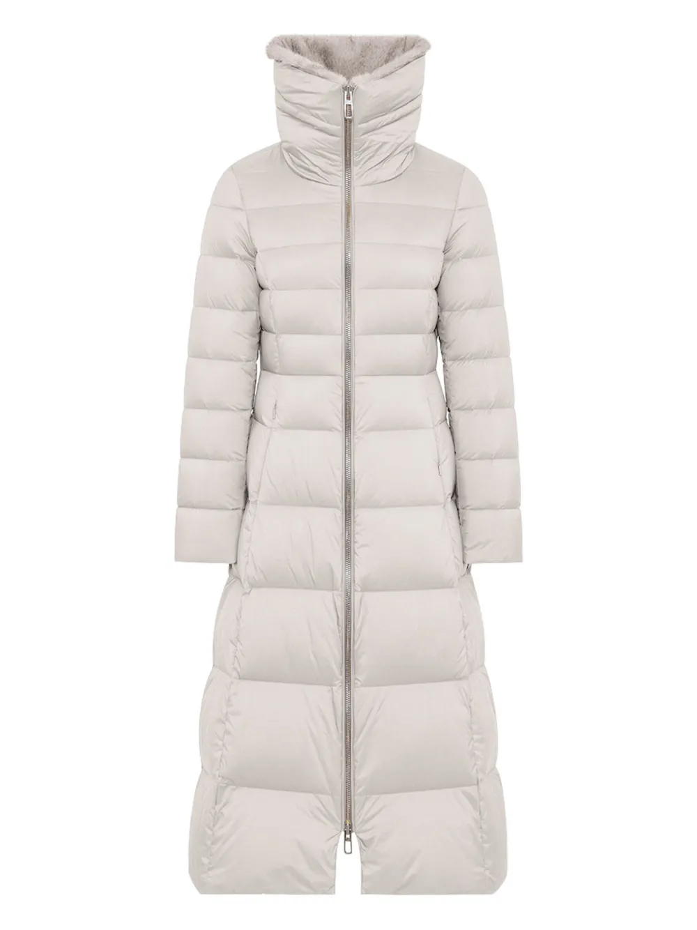 Duno stand-collar quilted down jacket | Neutrals | Image 1