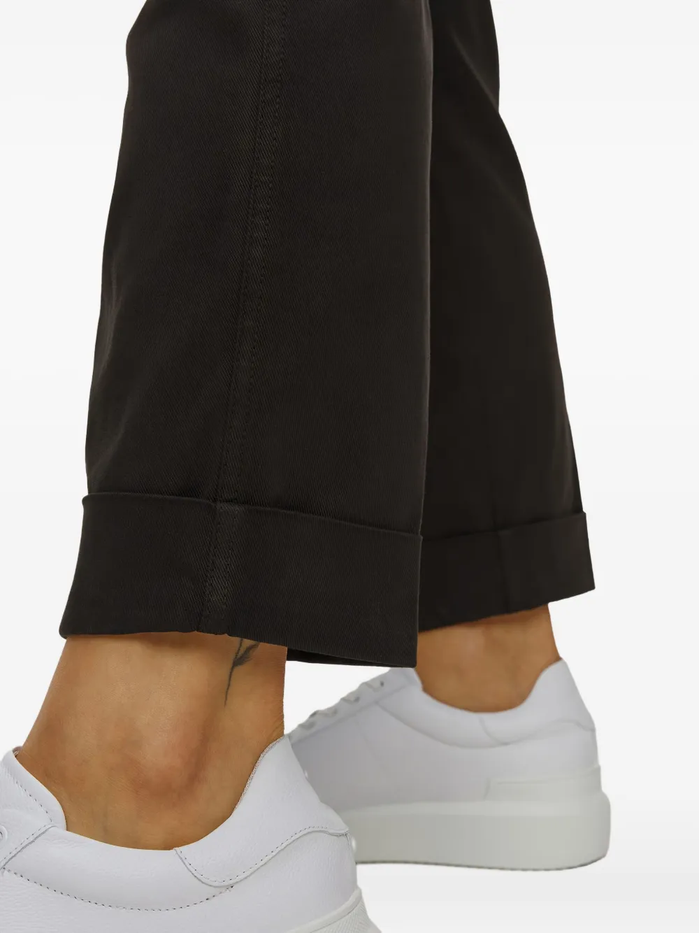 Deha Cuffed Trousers In Black