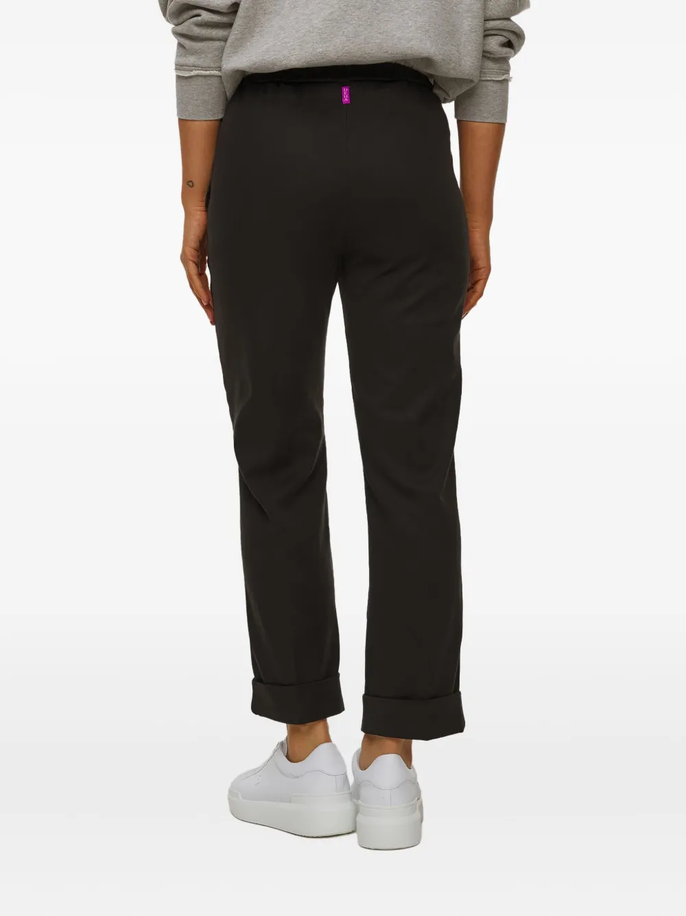 Deha Cuffed Trousers In Black