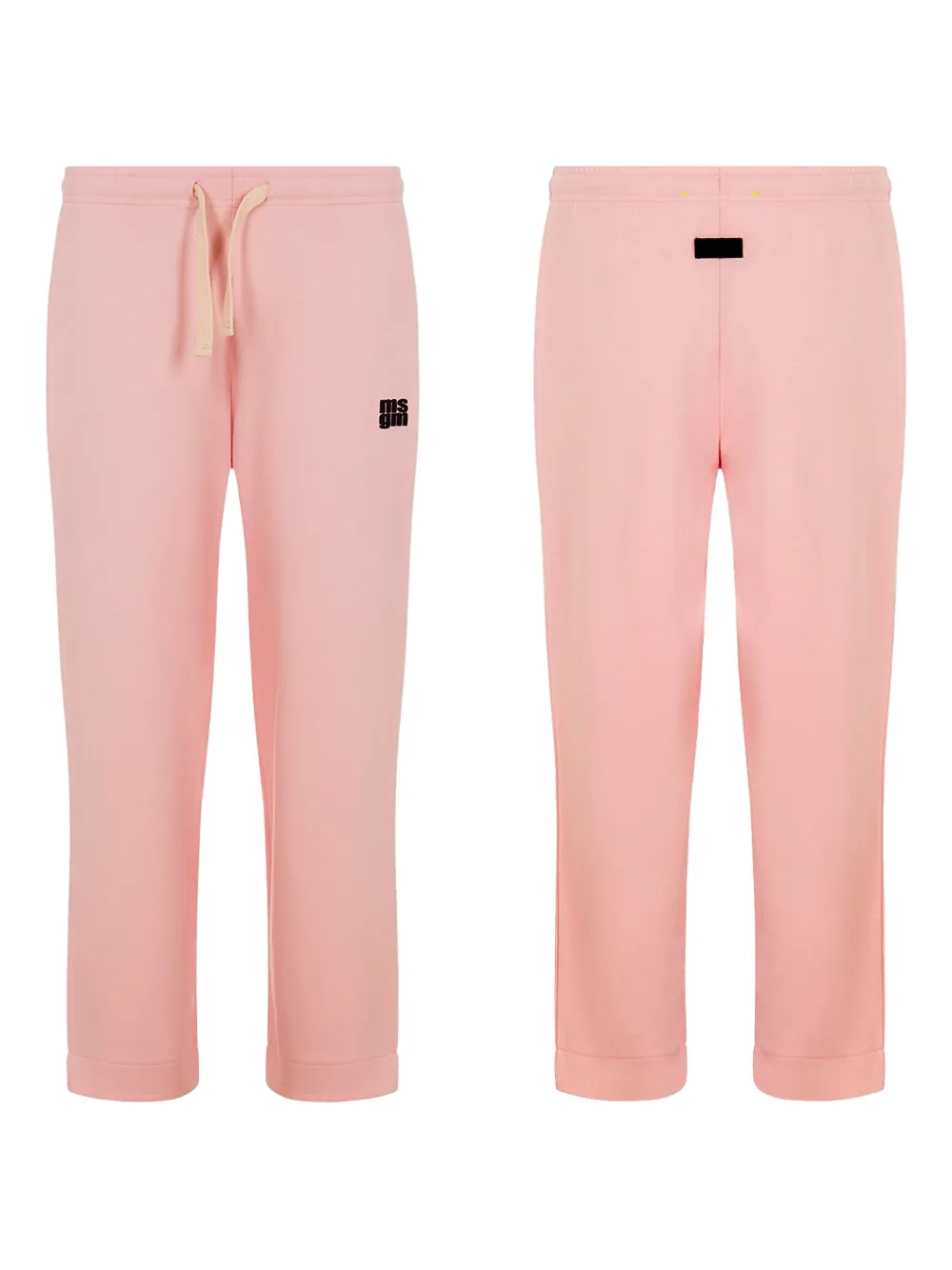 Msgm Logo Track Pants In Pink