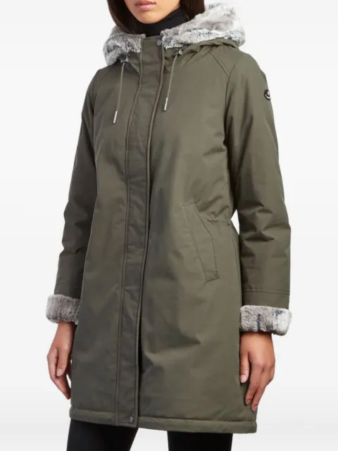Canadiens faux-fur-trimmed hooded parka