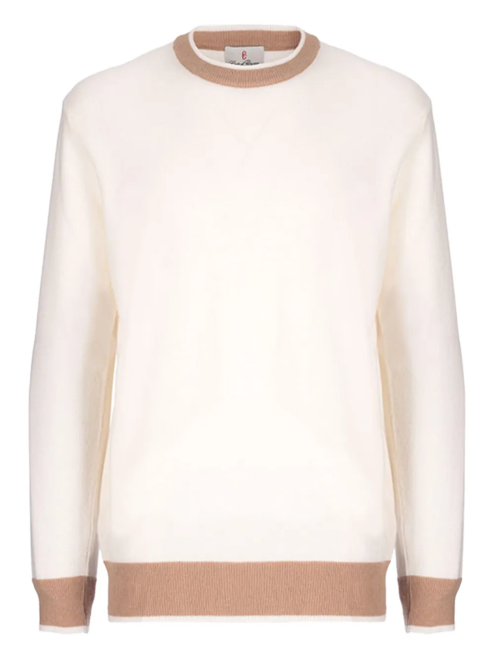 CONTE OF FLORENCE crew-neck wool jumper | Neutrals | Image 1
