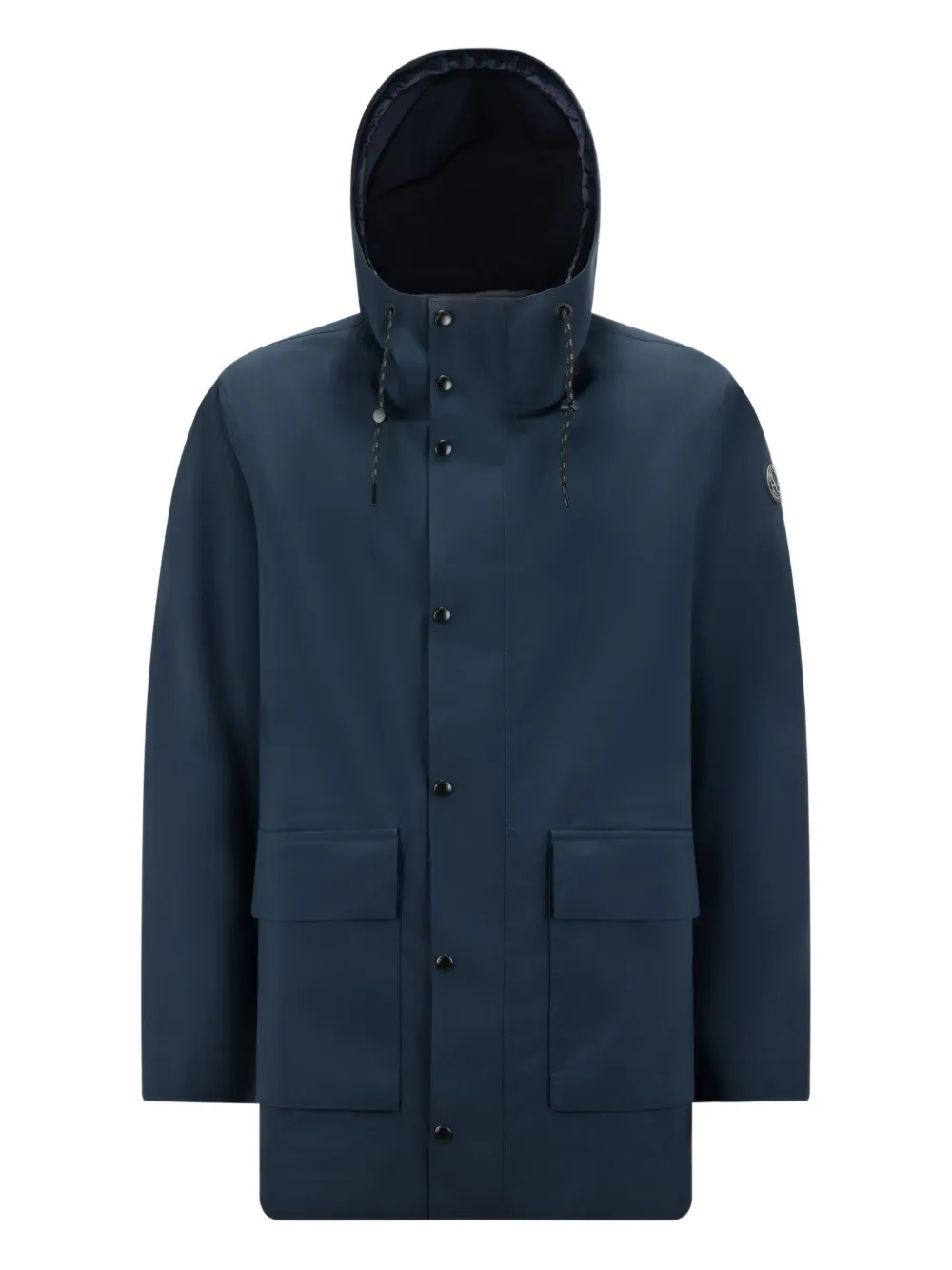 CAPE HORN hooded flap-pocket jacket | Blue | Image 1
