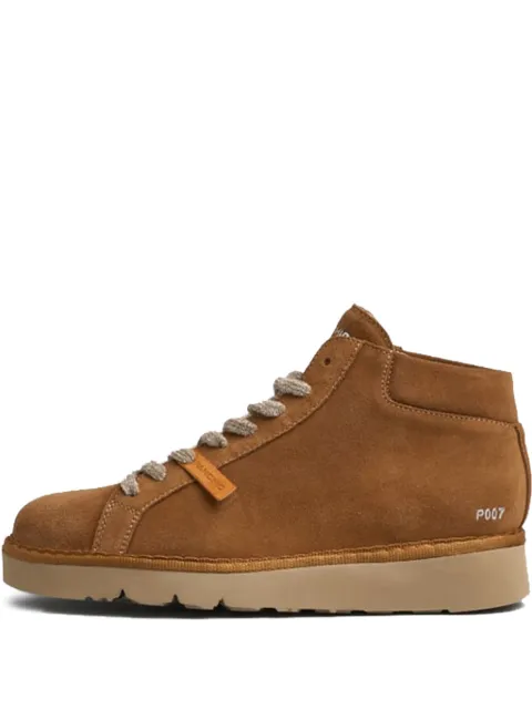 PANCHIC lace-up suede boots