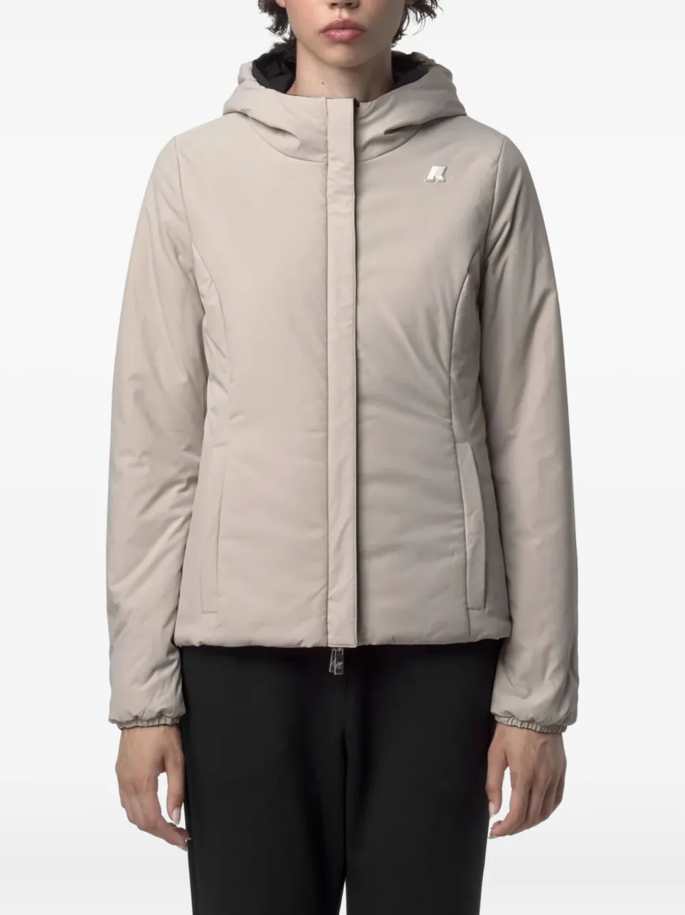 K-way Lily St Warm Double Clothing In Black