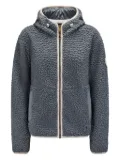 CAPE HORN teddy-fleece hooded jacket - Blue