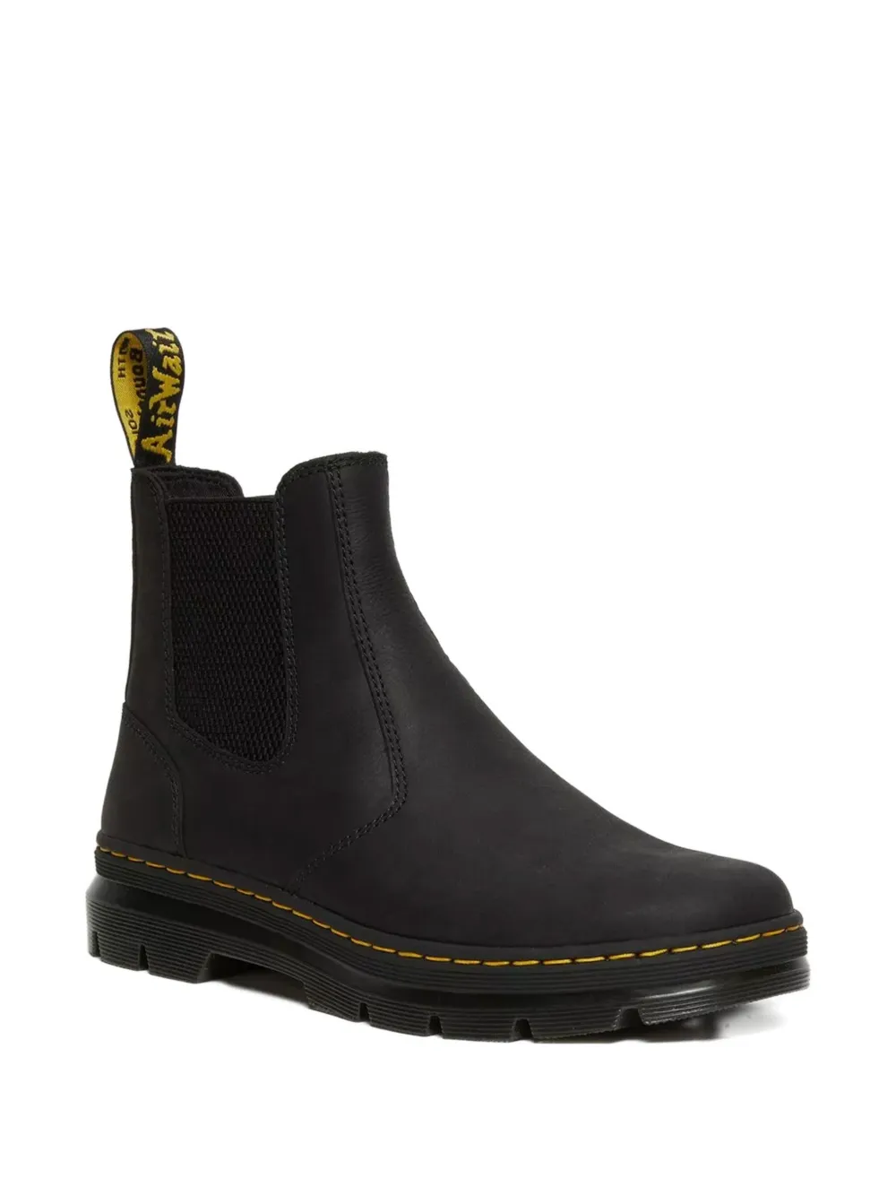 Dr. Martens elastic-panel leather boots Black