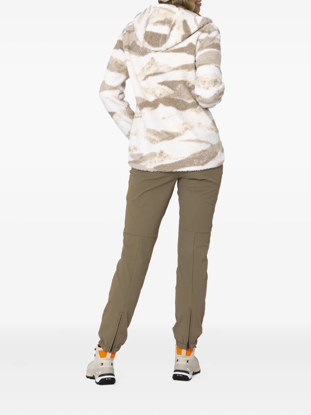 Lamunt Hooded Zip-fastening Jacket In Neutral
