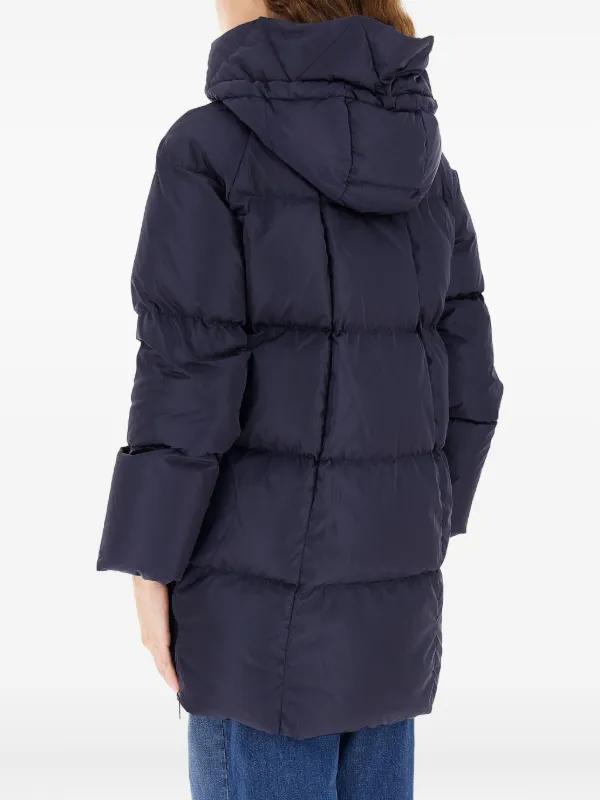 Weekend Max Mara フーデッド パデッドジャケット | ブルー | FARFETCH JP