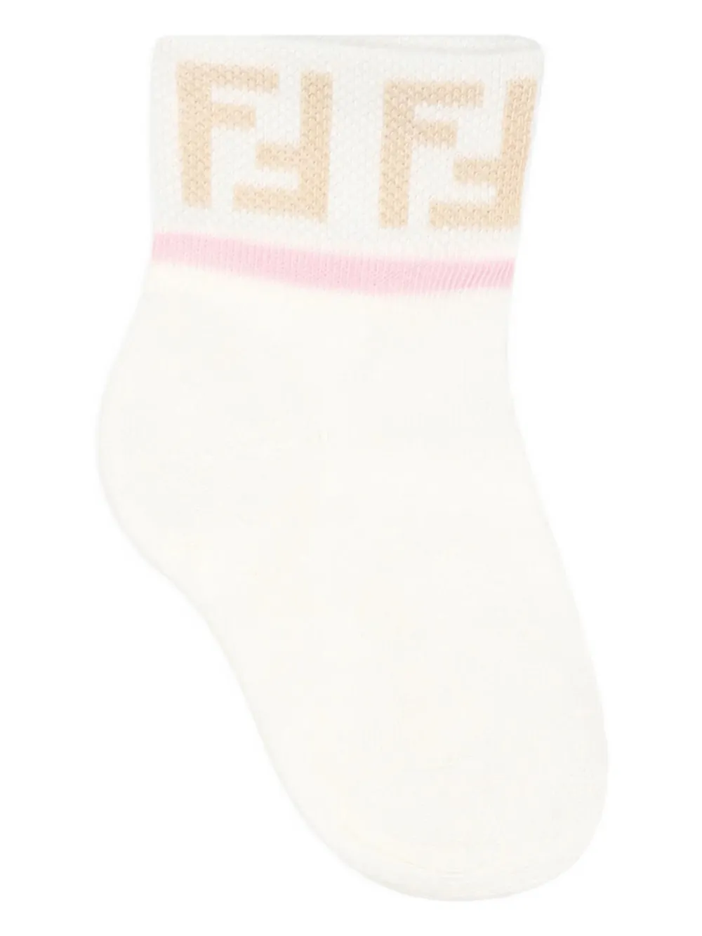 Fendi Kids logo-detail socks (pack of five) | Teen Boy Clothing | Image 2