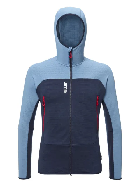 MILLET Fusion Grid hooded fleece jacket
