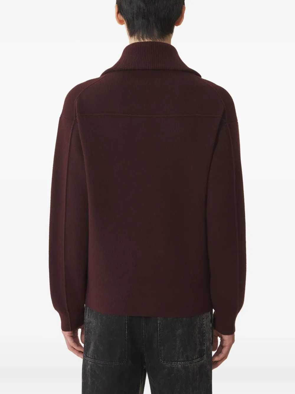 Lanvin Vest met rits Bruin