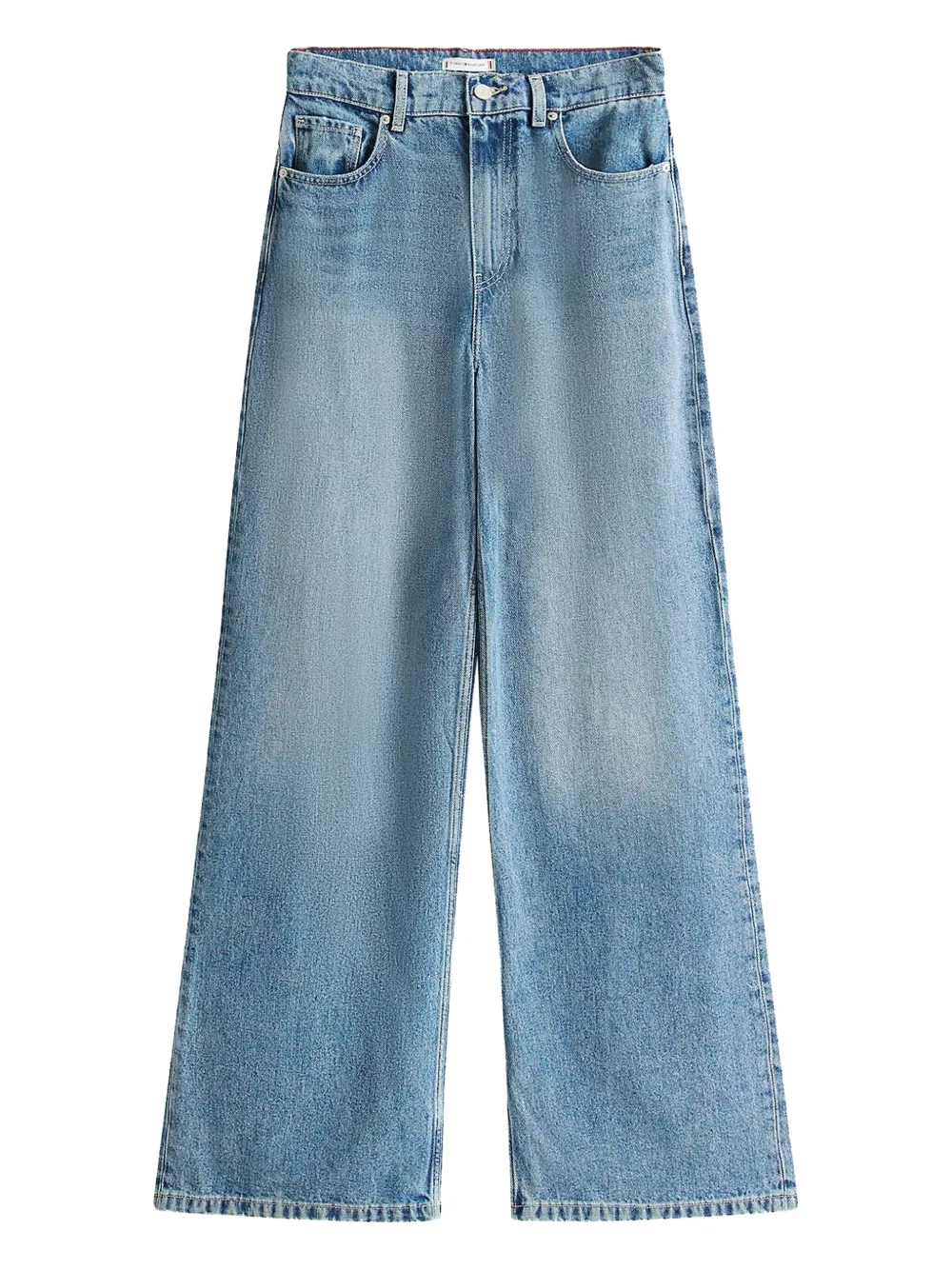 Tommy Hilfiger Dnm Wool Wide Leg Hw Clothing In Blue