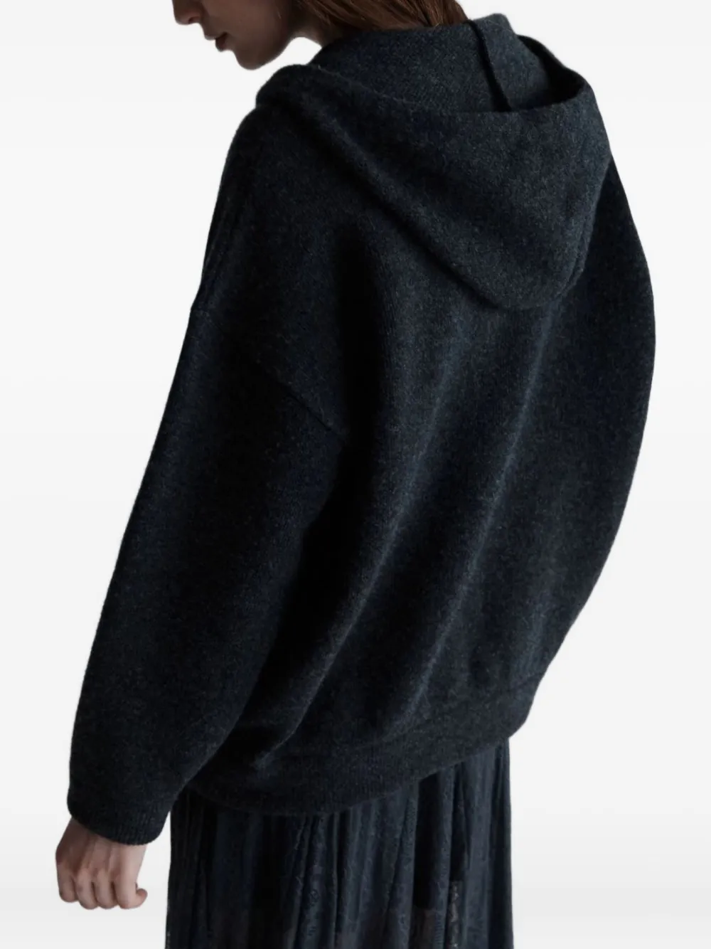 Marella Hoodie met rits Grijs