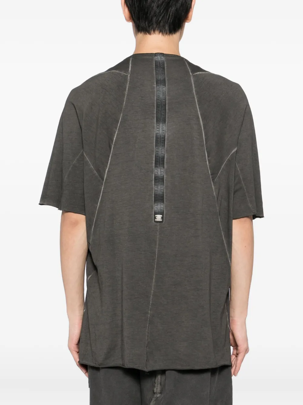 69 By Isaac Sellam Short-sleeved T-shirt In Gray