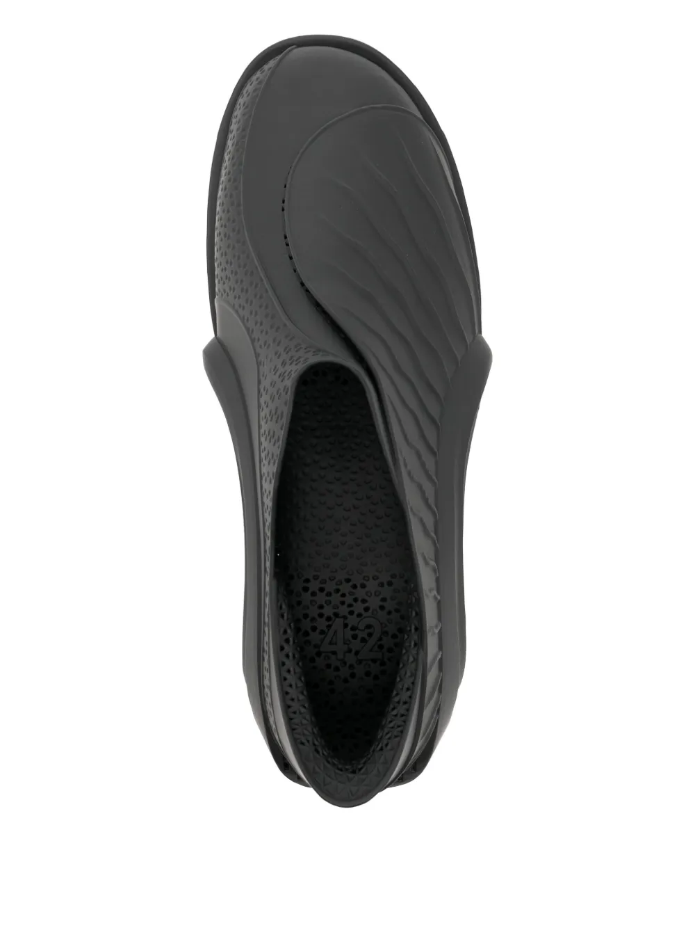 ALIVEFORM Spiralis slip-on trainers Black