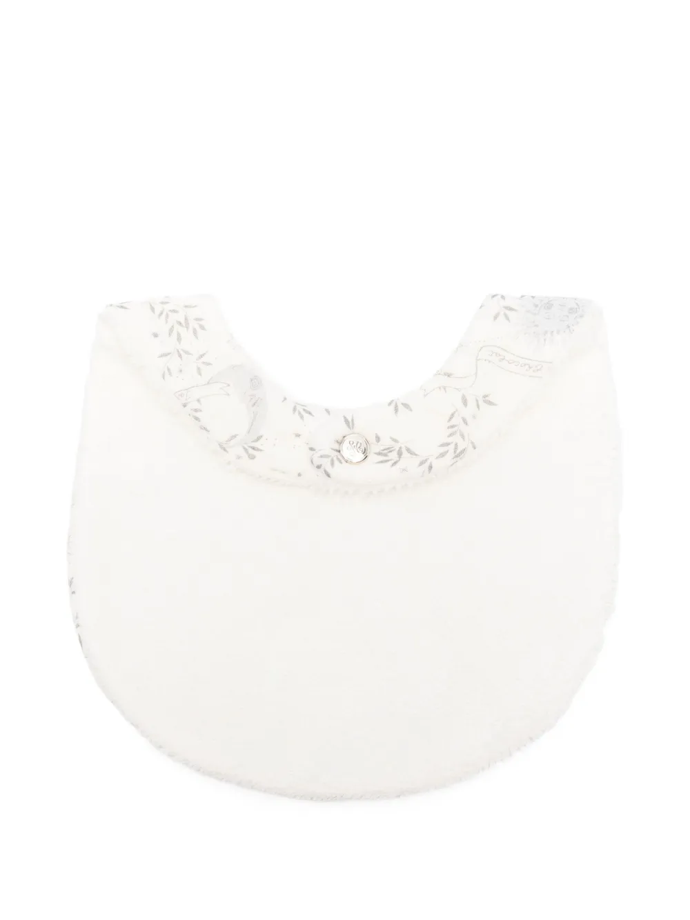 Tartine Et Chocolat bavoir en coton à imprimé végétal | Image 2