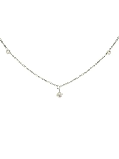 We by WHITEbIRD 18K white gold Holly diamond necklace