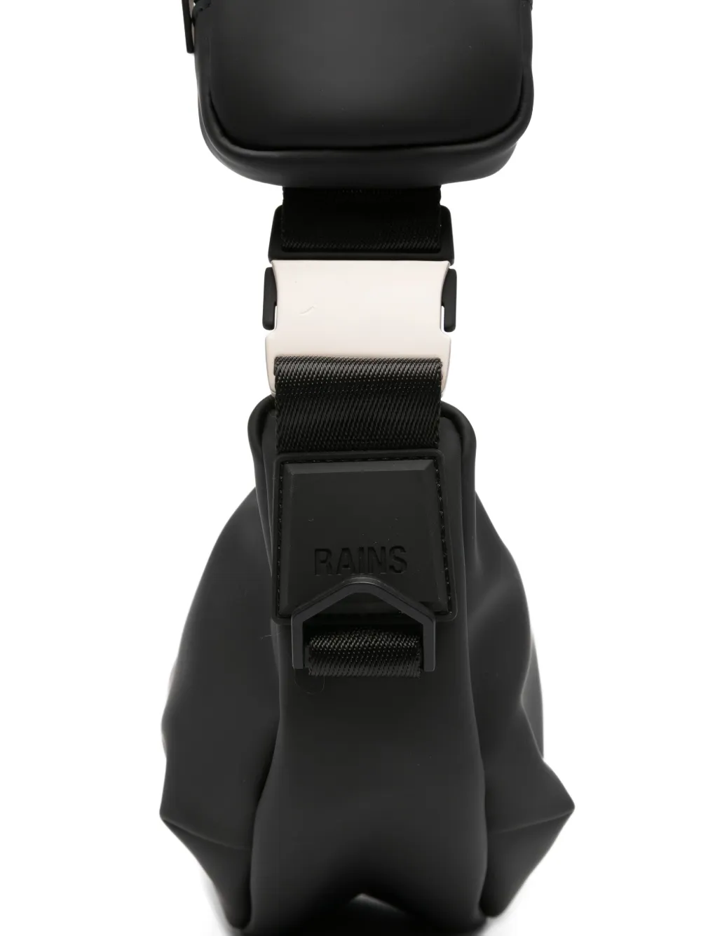 Rains Schoudertas met ritssluiting Zwart