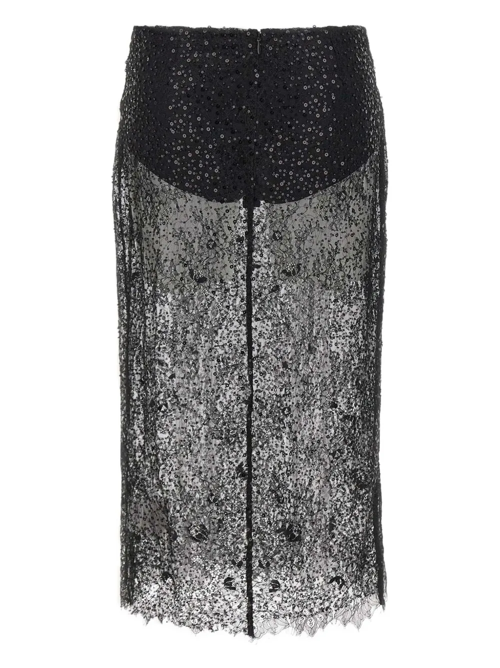 Herskind Risa Sequin-embellished Midi Skirt In Black