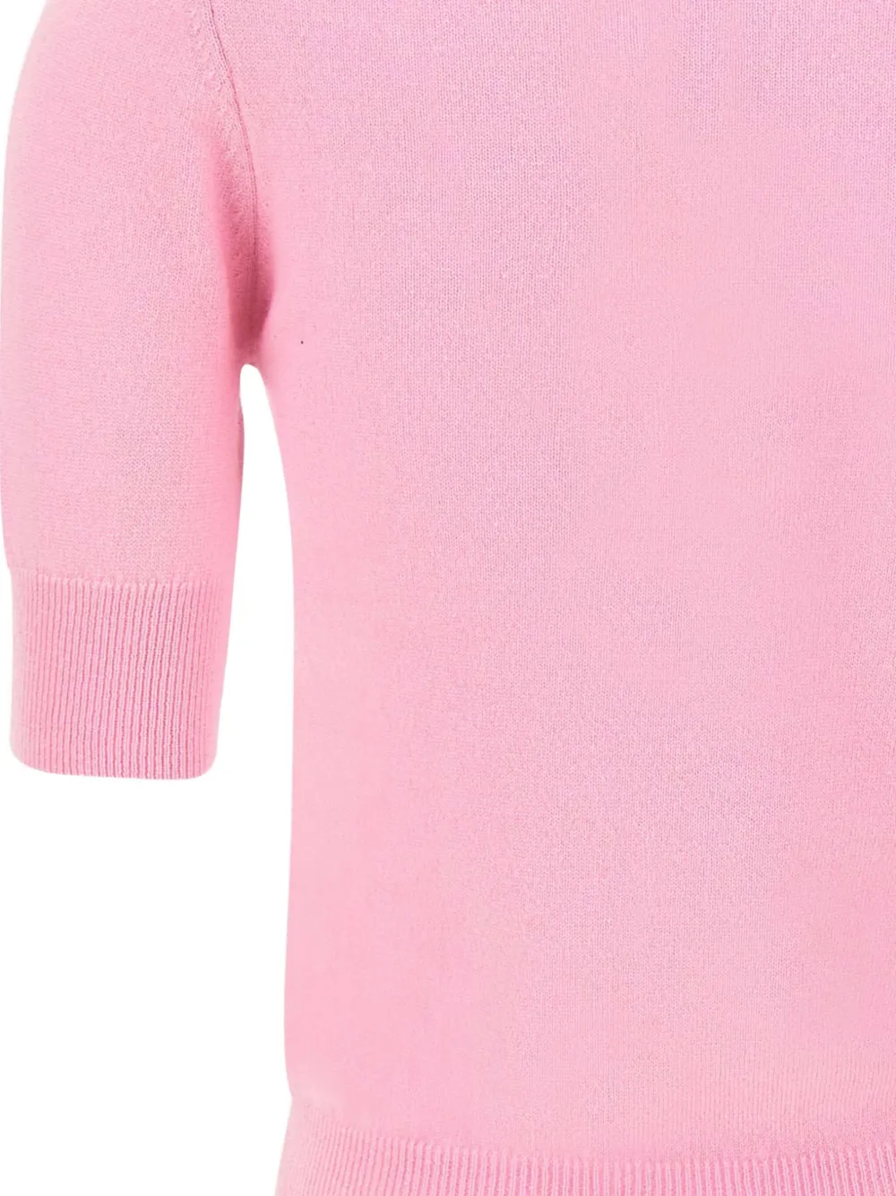 Herskind Short-sleeve Crew-neck Sweater In Pink