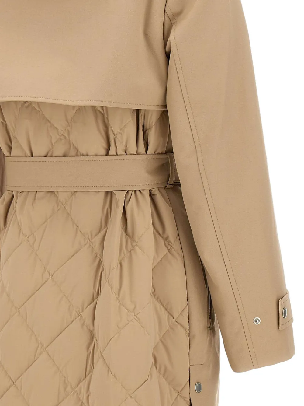 Mackage Siobhan trenchcoat met ceintuur Beige