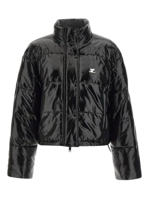Courrèges quilted stand-collar puffer jacket