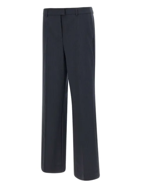 HERSKIND pinstripe straight-leg trousers