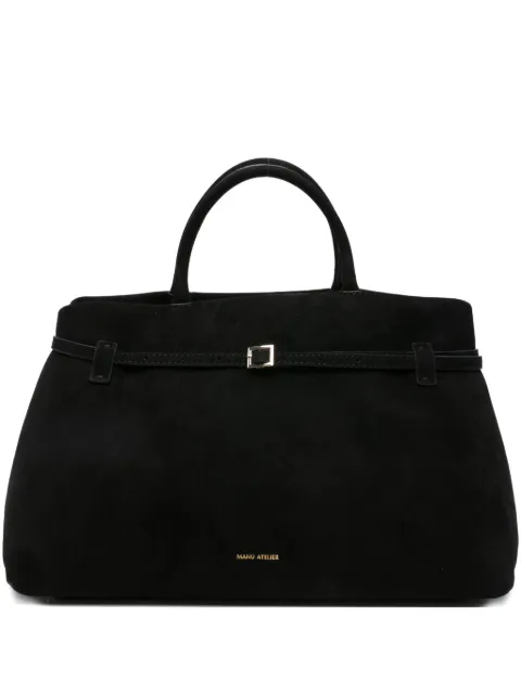 Manu Atelier Le Cambon 35 suede tote bag