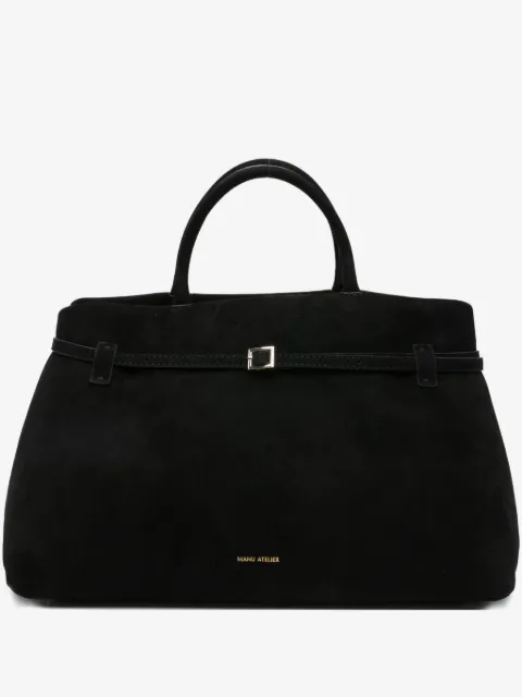 Manu Atelier Le Cambon 35 suede tote bag