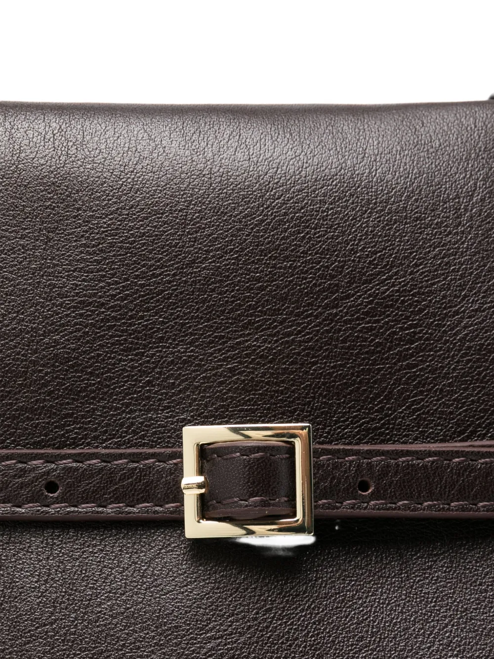 Manu Atelier Le Cambon 35 Handbag In Brown