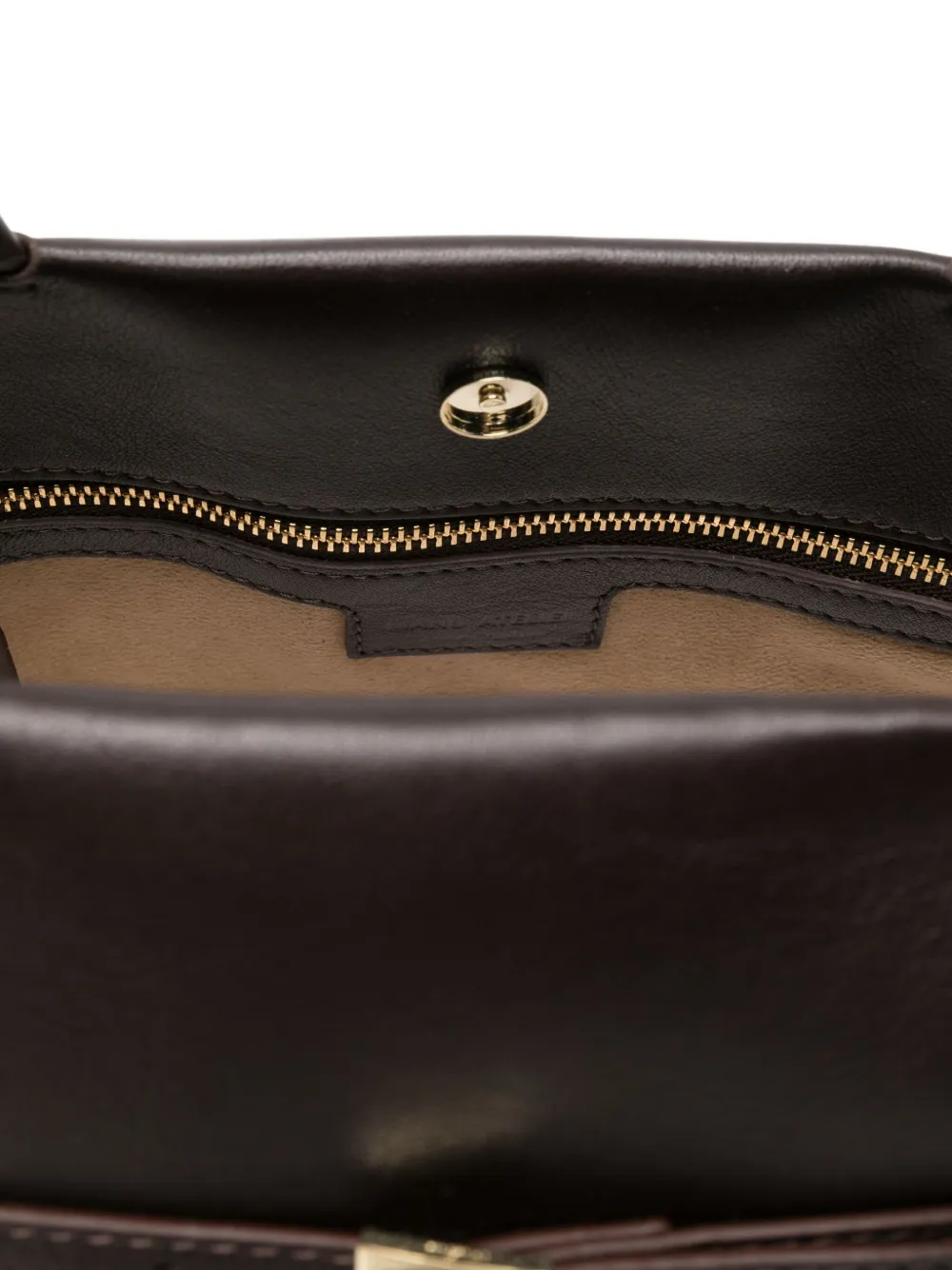 Manu Atelier Le Cambon 35 Handbag In Brown