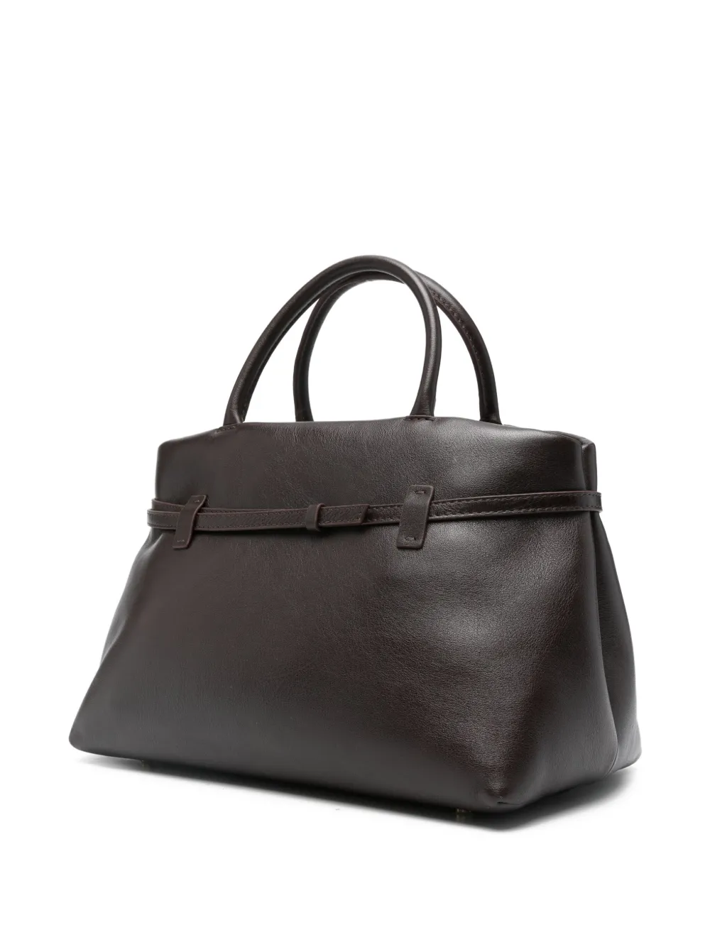 Manu Atelier Le Cambon 35 Handbag In Brown