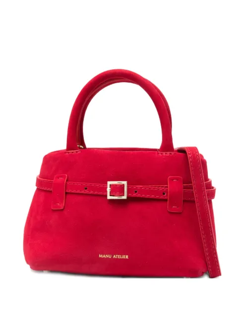 Manu Atelier Le Cambon suede tote bag