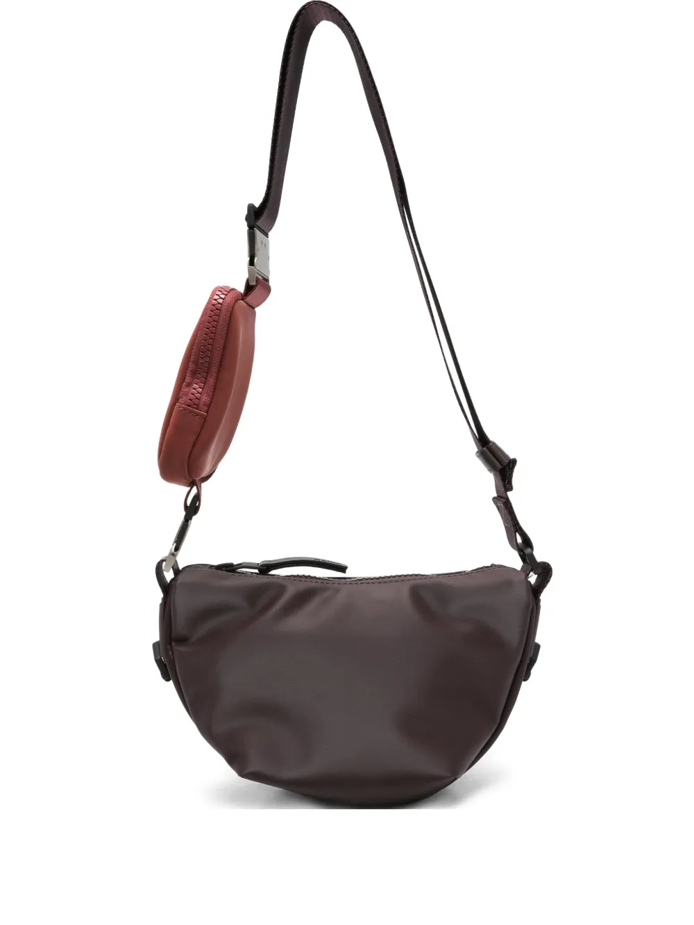 Rains attached-pocket shoulder bag | Brown | Image 1