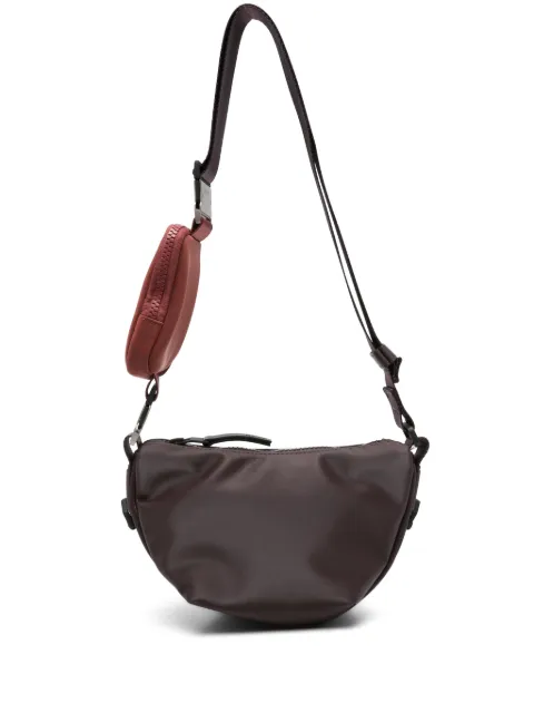 Rains attached-pocket shoulder bag