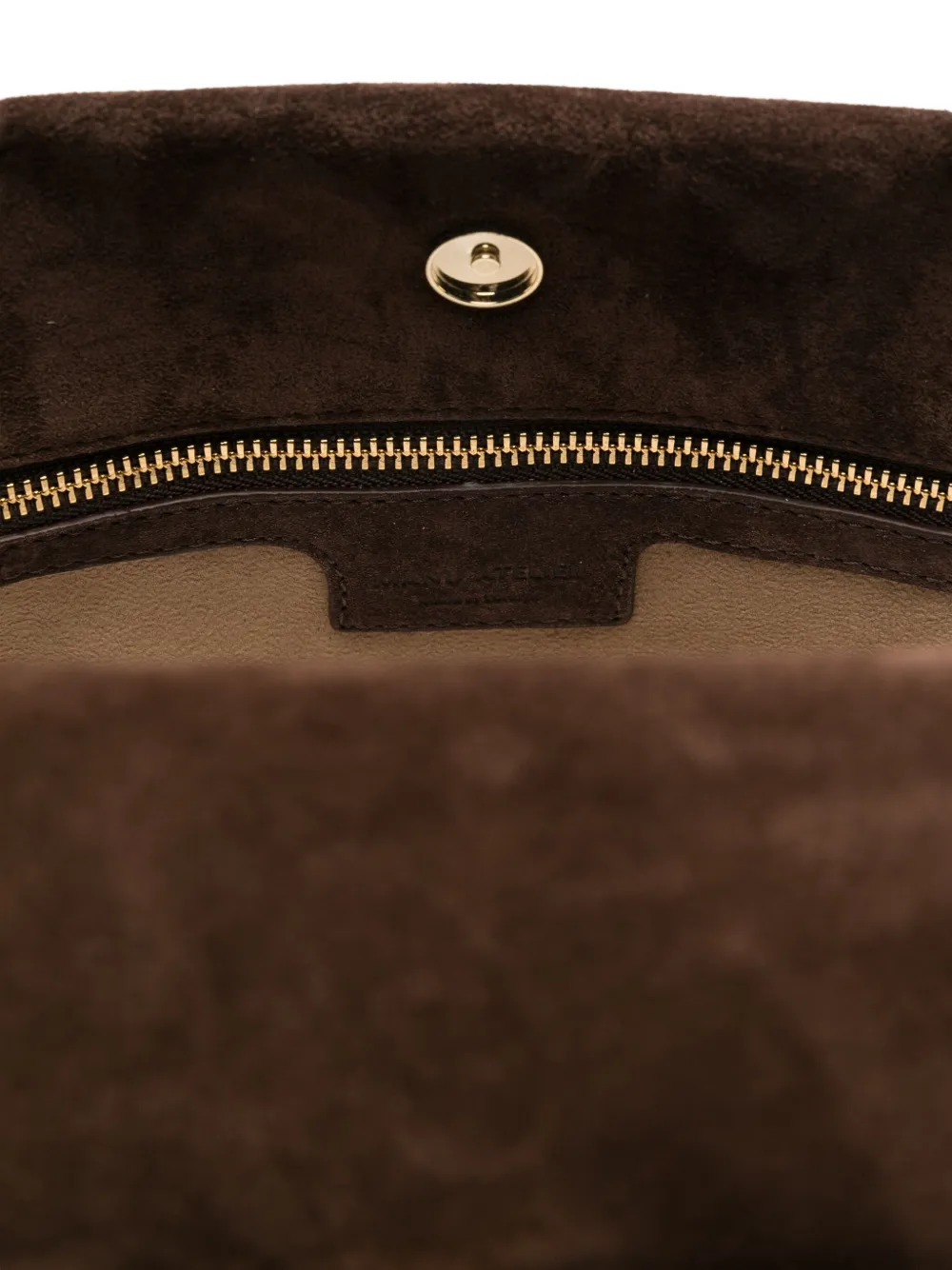 Manu Atelier Le Cambon Suede Handbag In Brown