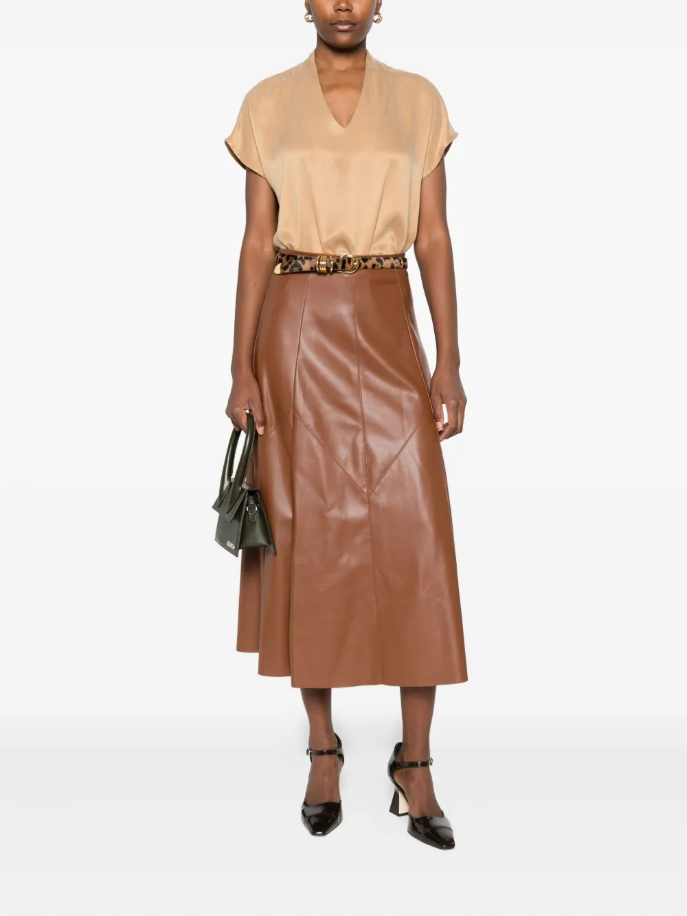 DIXIE panelled midi skirt | A-Line Skirts | Image 2
