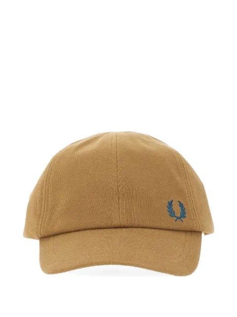 Fred Perry logo-embroidered cap
