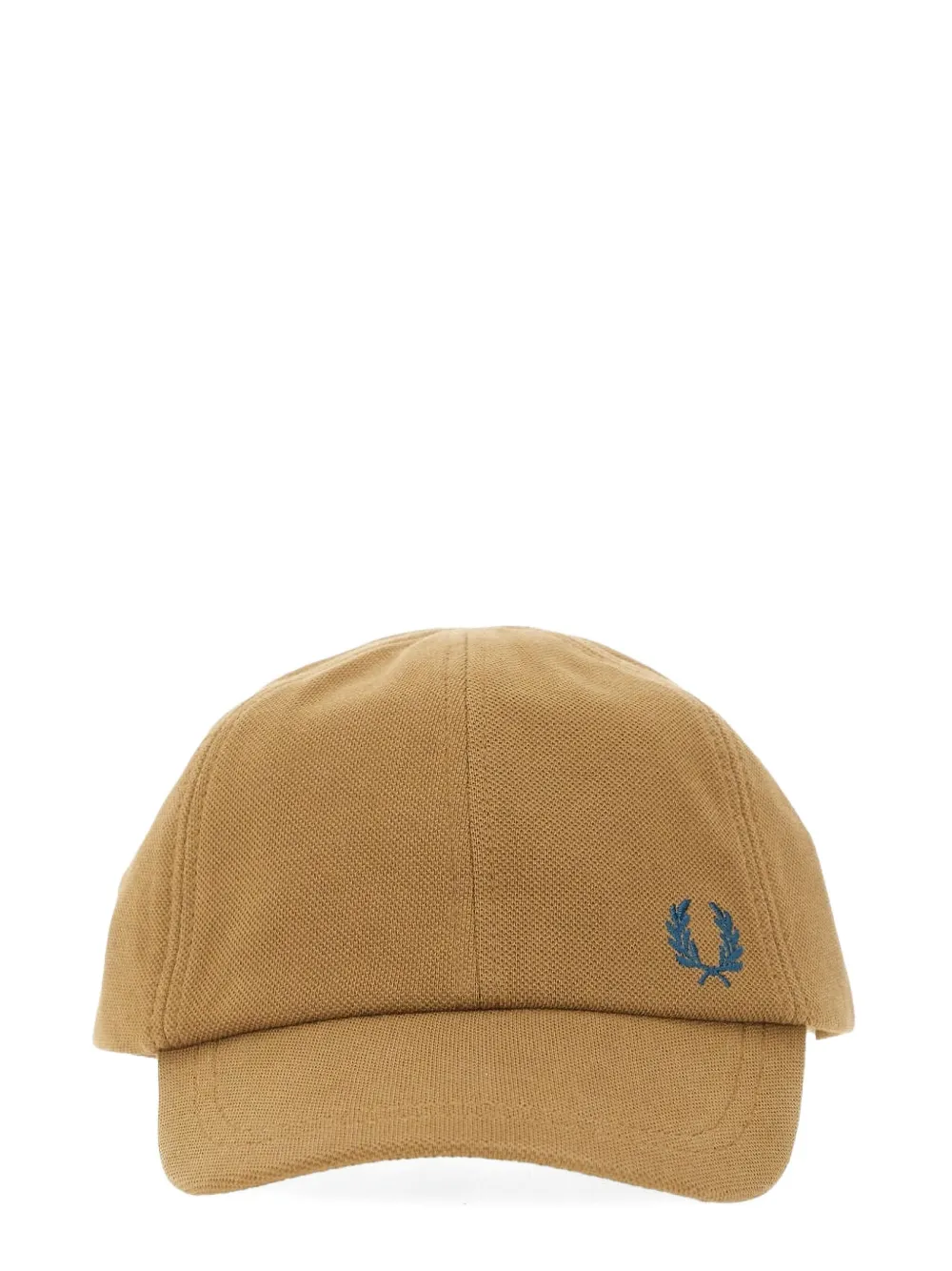 Fred Perry logo-embroidered cap - Beige