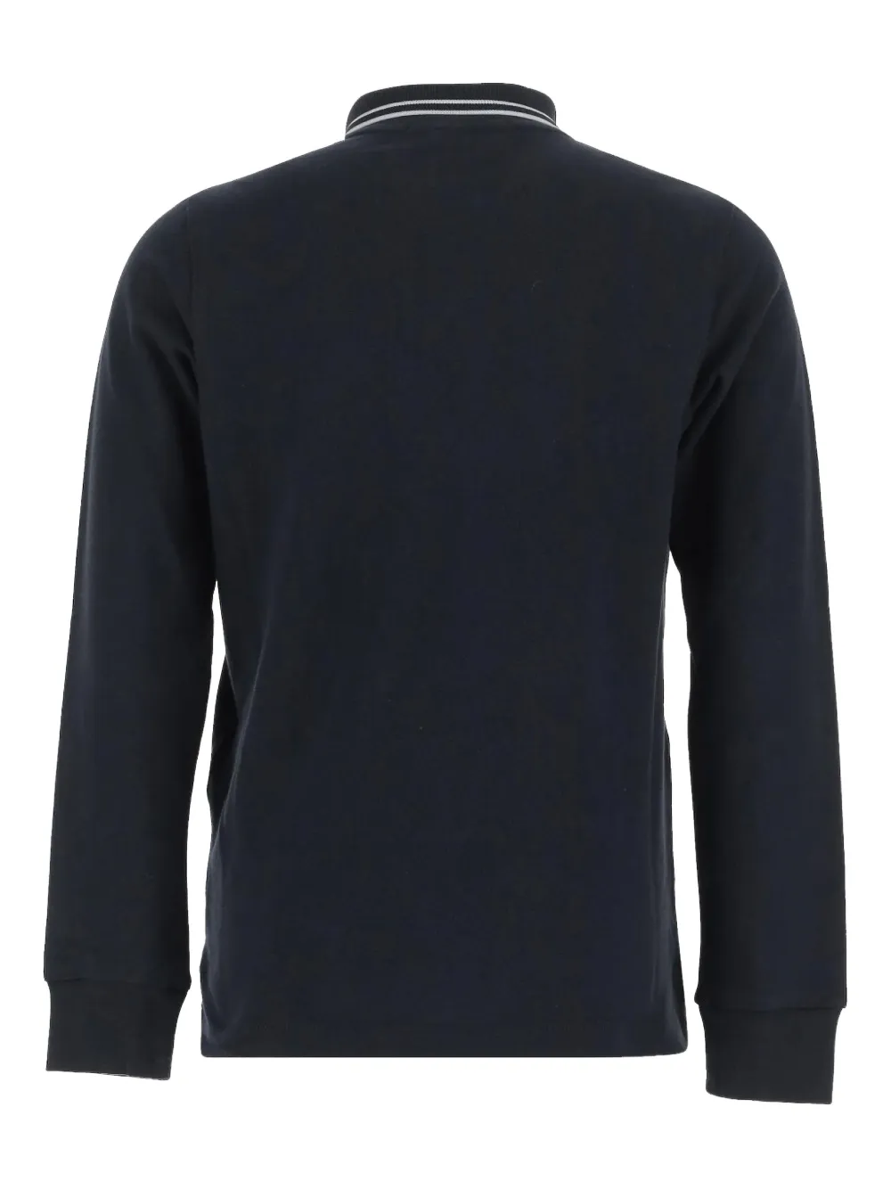 Stone Island Junior Poloshirt met logopatch Blauw