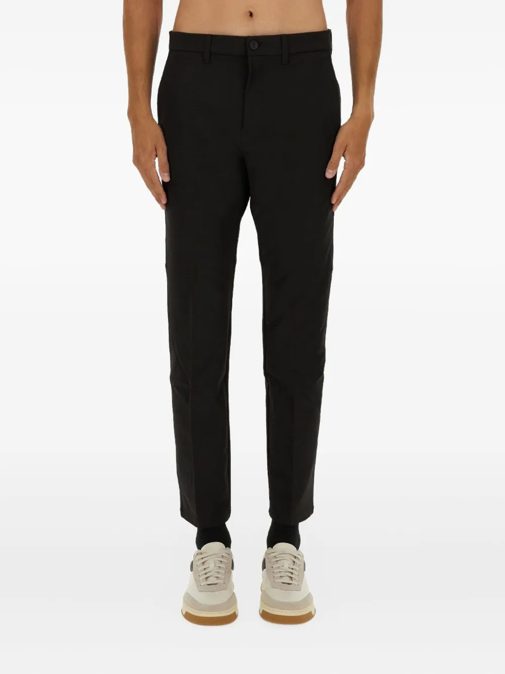 BOSS button trousers | Black | Image 1