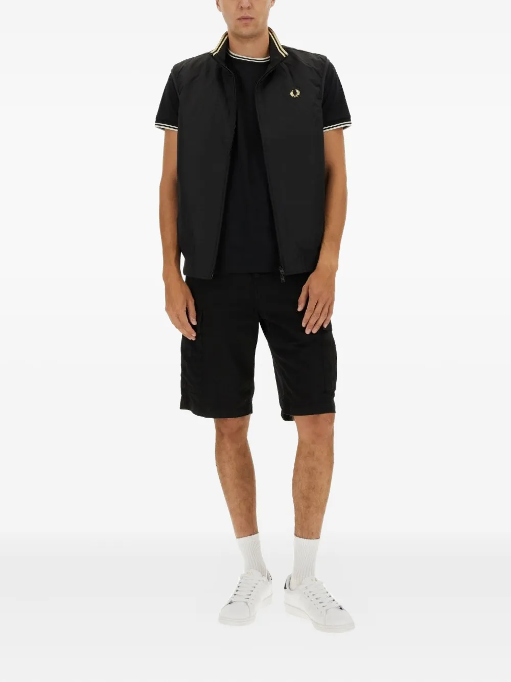 Fred Perry laurel-wreath zip-up gilet | Chalecos | Image 2