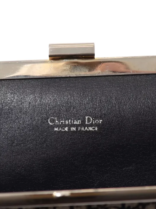 Christian Dior Pre-Owned 1990s モノグラム クラッチバッグ | ブルー