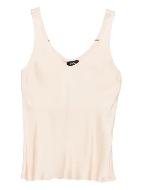DIXIE V-neck cotton top